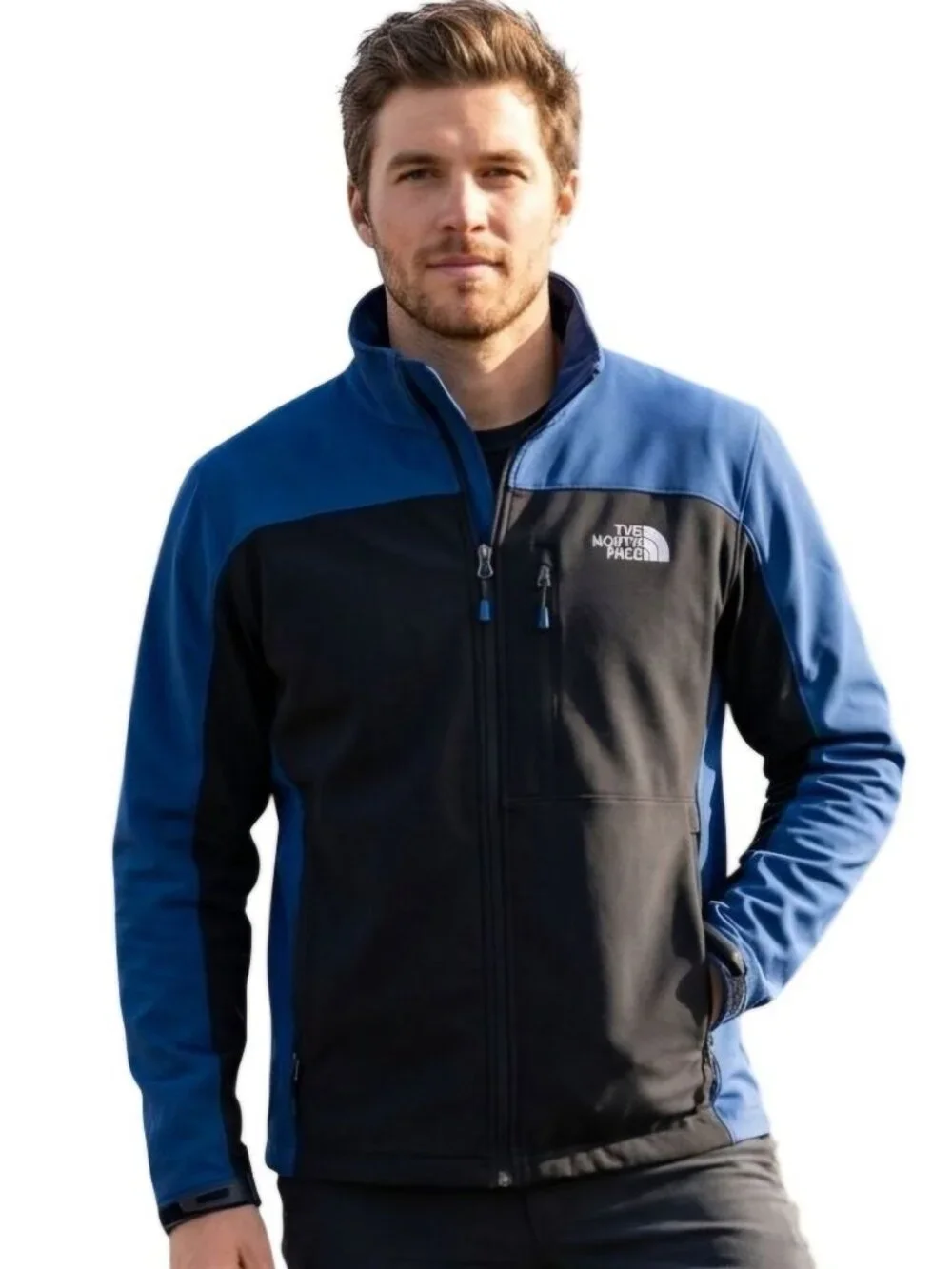 The North Face Apex Wind Protector Jacket  Zip Pockets Quality Outdoors Size S